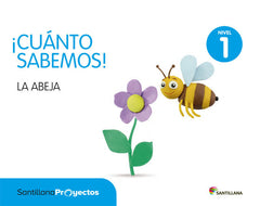 CUANTO SABEMOS 1 LA ABEJA 3AÑOS 18 | Varios Autores | 9788414112281 (Santillana)