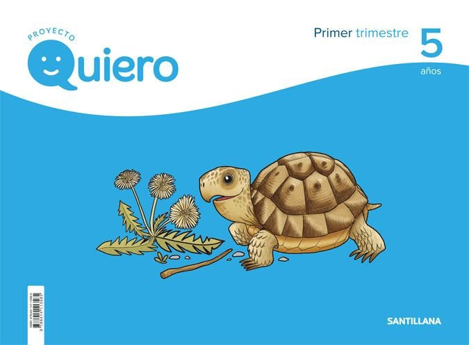 QUIERO 5AÑOS 1oTRIMESTRE 18 | AA,VV | 9788414113585 (Santillana) Imagen principal del producto