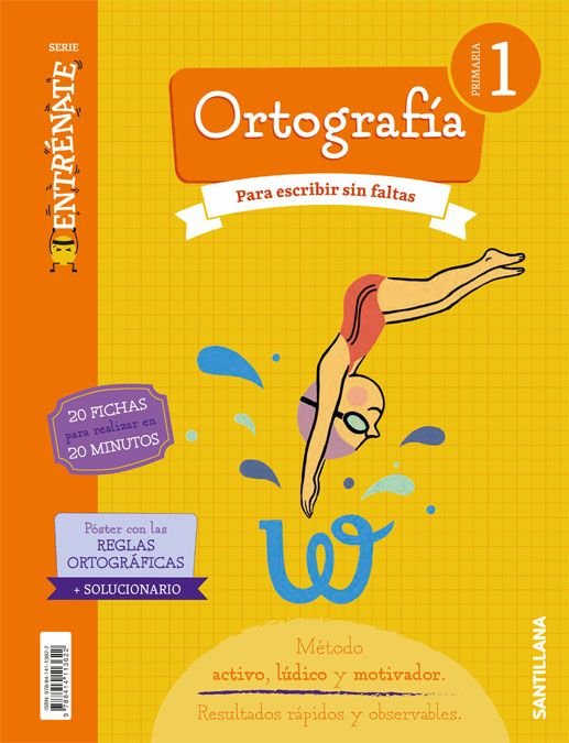 CUADERNO ORTOGRAFIA 1oEP ENTRENATE 18 | AA,VV | 9788414113622 (Santillana) Imagen principal del producto