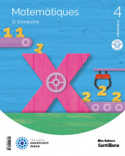 Matemátiques 4t.primaria. Cons | SANTILLANA | 9788414114810