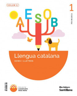 Llengua 1r.primaria. Construin | SANTILLANA | 9788414118610