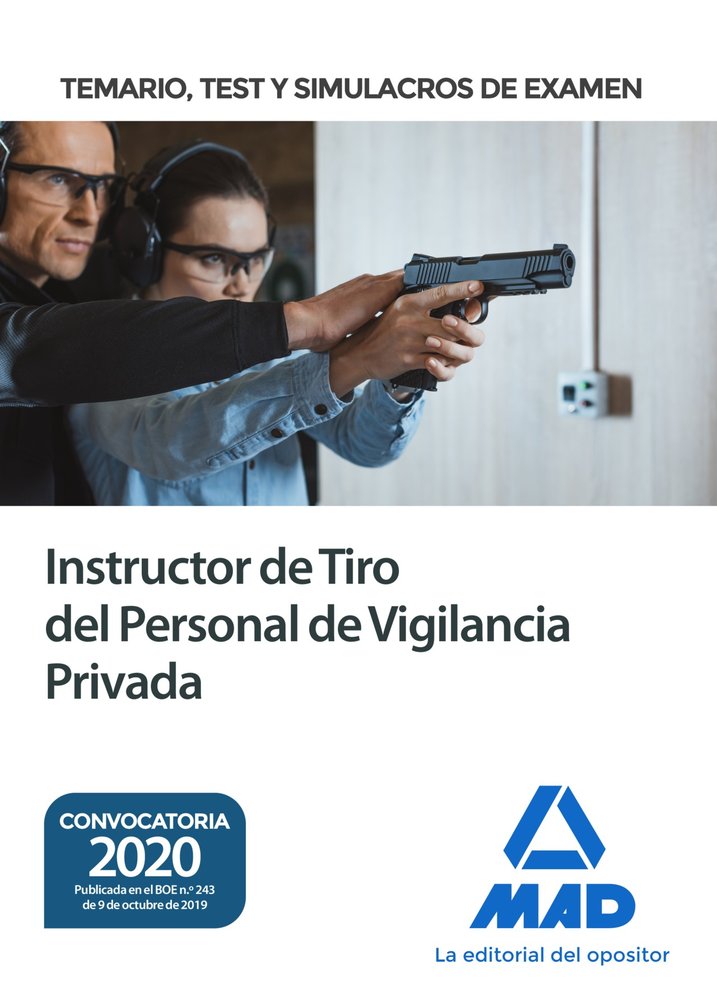 INSTRUCTOR DE TIRO DEL PERSONAL DE VIGILANCIA PRIVADA, TEMAR | DIAZ RAMOS, PEDRO | MAD | 9788414241394 Imagen principal del producto