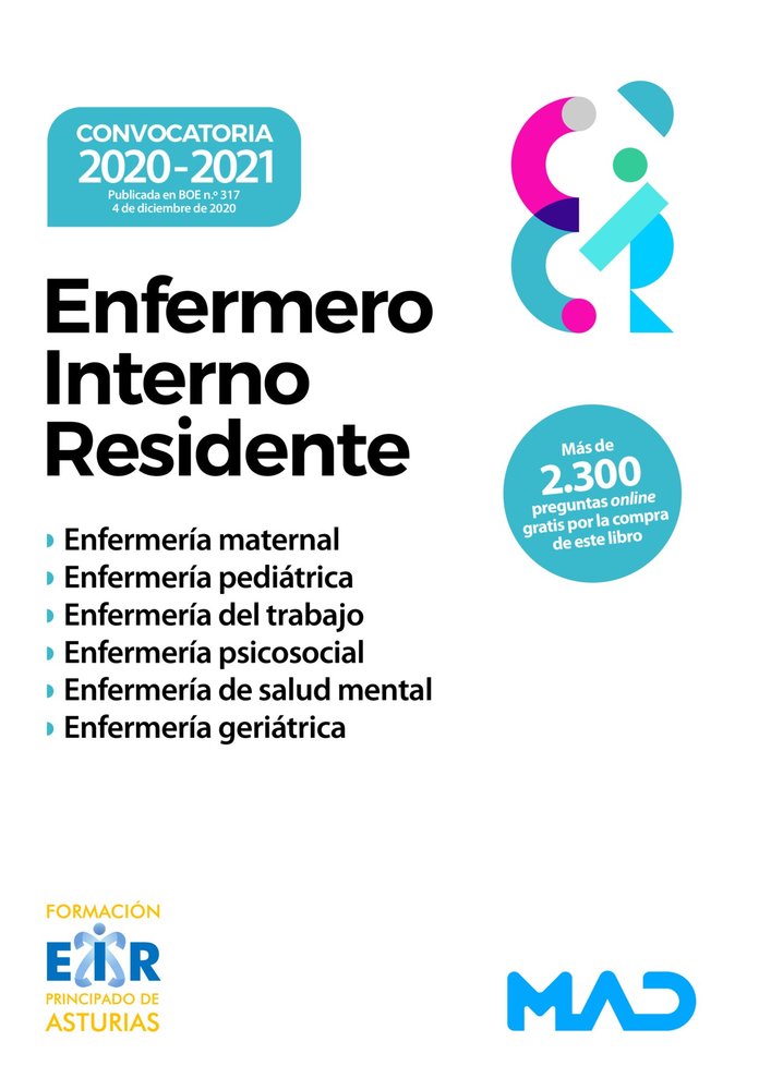 ENFERMERO INTERNO RESIDENTE EIR ENFERME | SANTAMARTA MARTINEZ, MARIA/GARCIA MOLINA | MAD | 9788414243497 Imagen principal del producto
