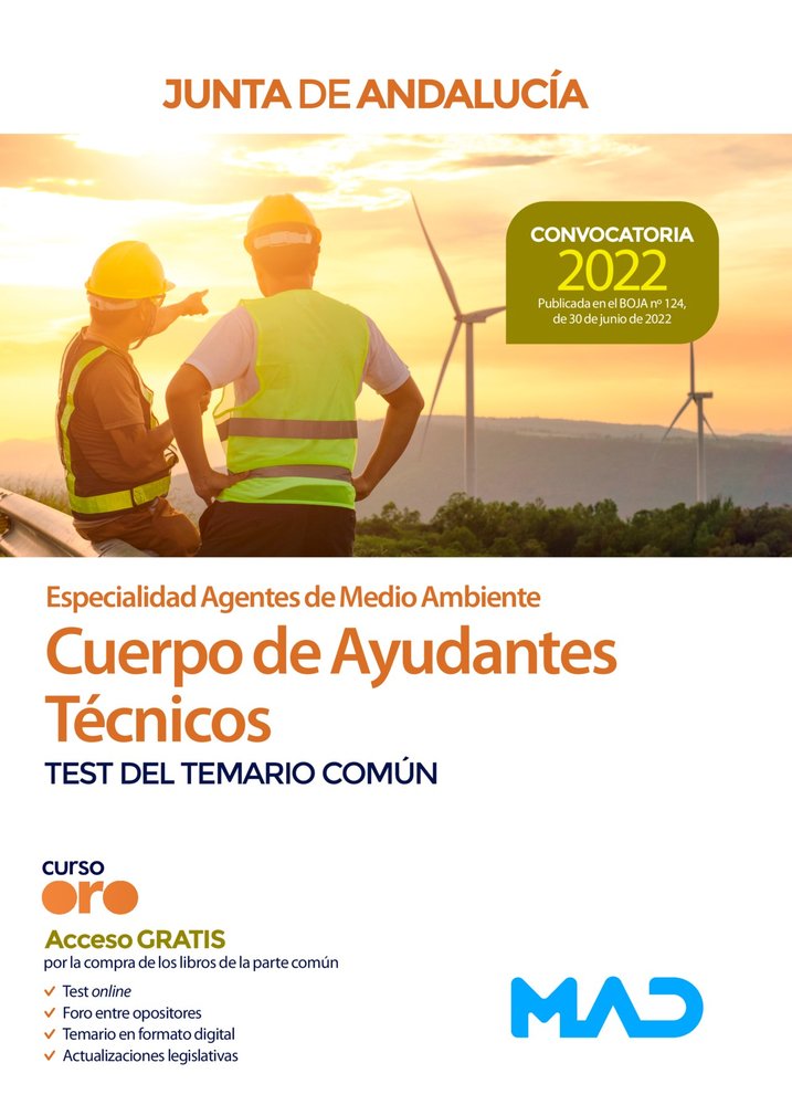 CUERPO AYUDANTE TECNICO ESPECIALIDAD AGENTE MEDIO AMBIENTE | AA,VV | MAD | 9788414259771 Imagen principal del producto
