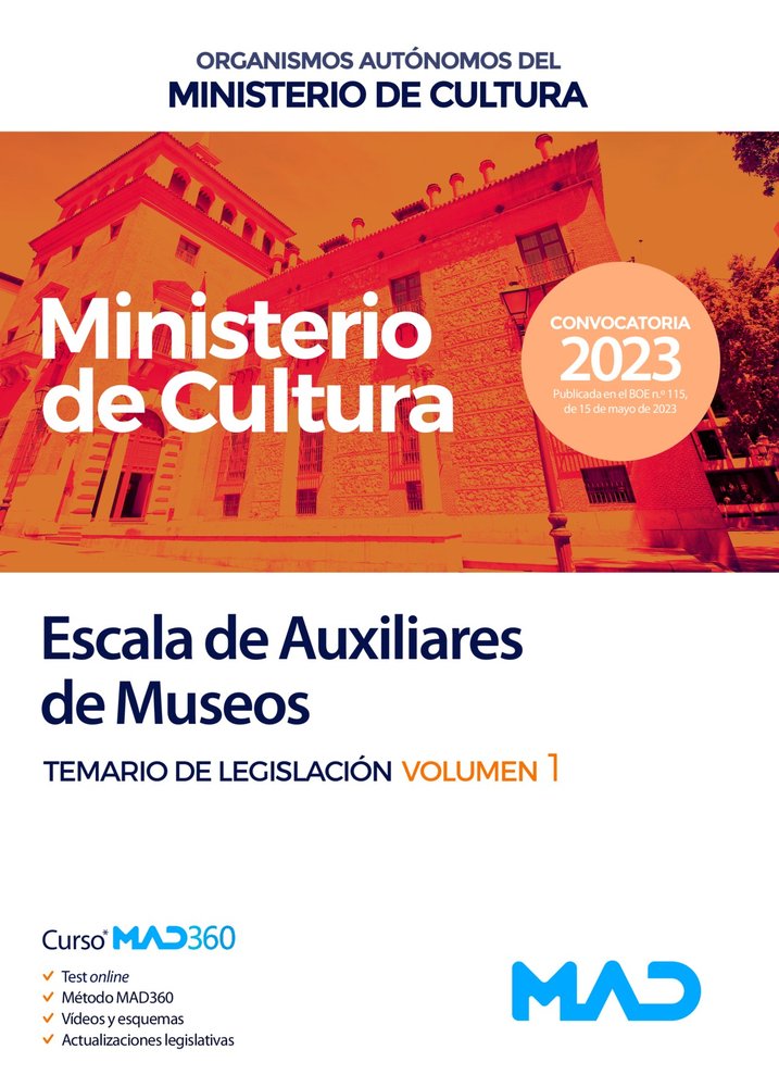 ESCALA DE AUXILIARES DE MUSEOS DE ORGANISMOS AUTONOMOS DEL M | 7 EDITORES/TORRES FONSECA, FRANCISCO JES | MAD | 9788414271537 Imagen principal del producto