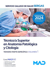 PARTE ESPECIFICA TECNICOA SUPERIOR ANATOMIA TEMARIO 1 GALI - 9788414282243
