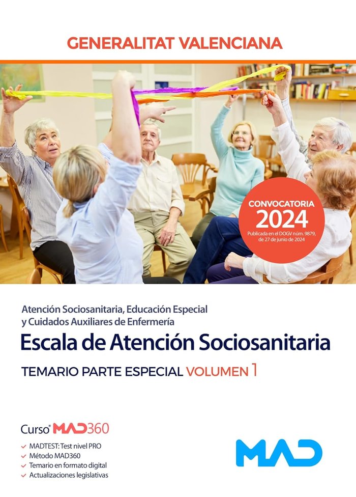 ESCALA ATENCION SOCIOSANITARIA C1 04 01 CUERPO ESPECIALISTA - 9788414284537