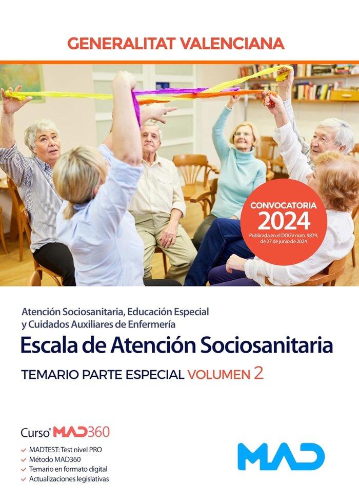 ESCALA ATENCION SOCIOSANITARIA C1 04 01 CUERPO ESPECIALISTA - 9788414284544