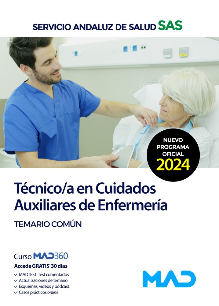 TECNICO/A CUIDADO AUXILIAR ENFERMERIA TEMARIO COMUN SERVICI | AA,VV | MAD | 9788414286913 Imagen principal del producto