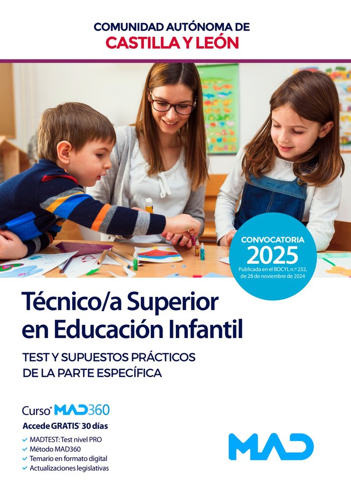 TECNICO/A SUPERIOR EDUCACION INFANTIL ADMINISTRACIO | CLAVIJO GAMERO, ROCIO/CABALLERO OLIVER, | MAD | 9788414290361 Imagen principal del producto