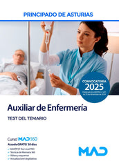 AUXILIAR ENFERMERIA TEST DEL TEMARIO PRINCIPADO DE ASTURIAS | AA,VV | MAD | 9788414291771