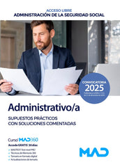 ADMINISTRATIVO/A SEGURIDAD SOCIAL ACCESO LIBRE SUPUESTO PRA | AA,VV | MAD | 9788414291948
