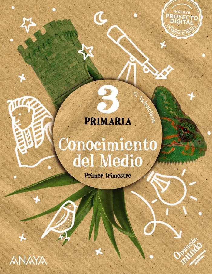 Conocimiento del Medio 3. | Varios autores | 9788414301135 (Anaya Texto)