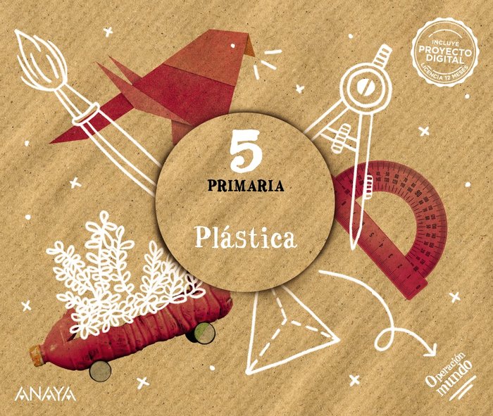 Plástica 5. | Varios autores | 9788414304211 (Anaya Texto) Imagen principal del producto