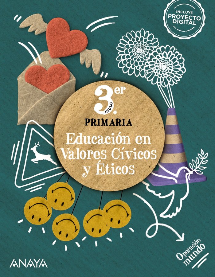 Educación en Valores Cívicos y Éticos | Varios autores | 9788414304662 (Anaya Texto) Imagen principal del producto