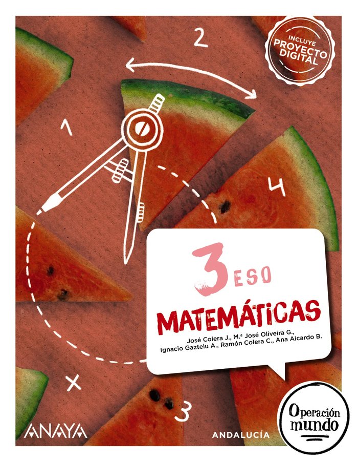 Matemáticas 3 | Varios autores | 9788414305515 (ANAYA TEXTO) Imagen principal del producto
