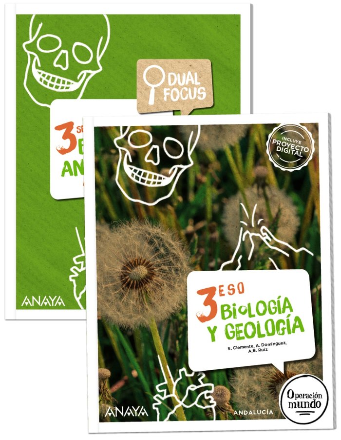 Biología y Geología 3. + Dual Focus | Varios autores | 9788414306369 (ANAYA TEXTO) Imagen principal del producto