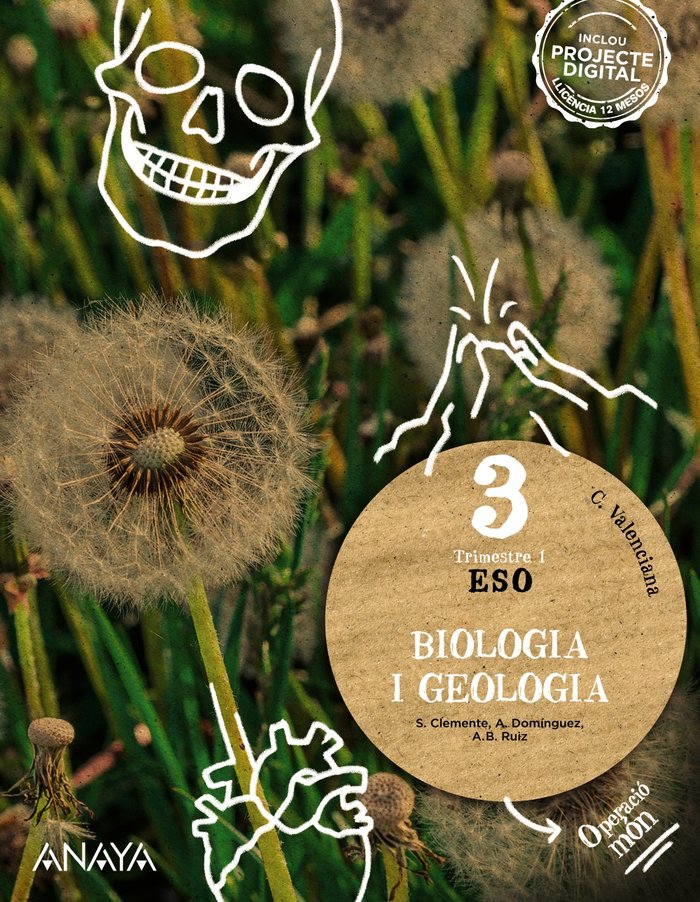 Biologia i Geologia 3. | Varios autores | 9788414306567 (ANAYA TEXTO)