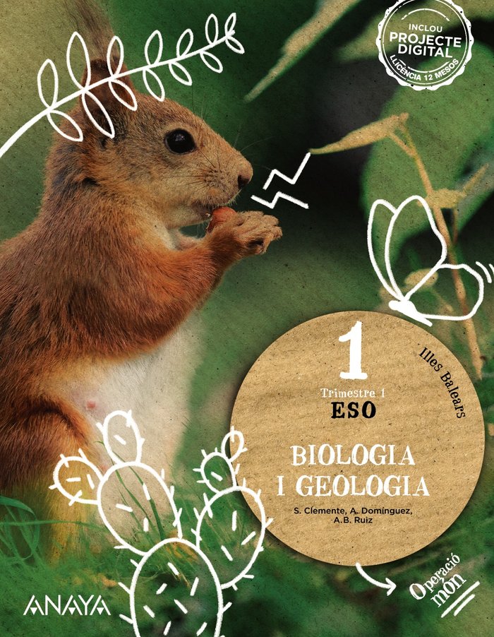 Biologia i Geologia 1. | Varios autores | 9788414306604 (ANAYA TEXTO) Imagen principal del producto