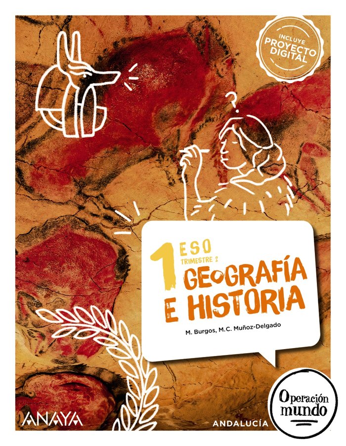 Geografía e Historia 1. (Trimestres) | Varios autores | 9788414307151 (ANAYA TEXTO) Imagen principal del producto