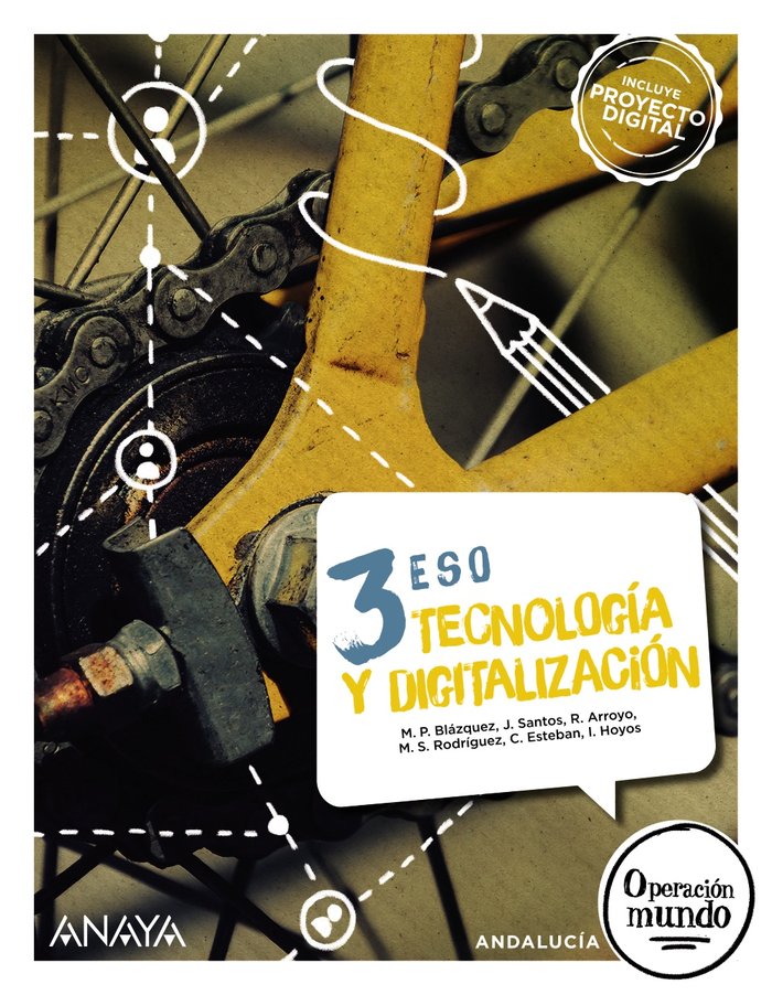 Tecnología y Digitalización 3. | Varios autores | 9788414309254 (ANAYA TEXTO) Imagen principal del producto