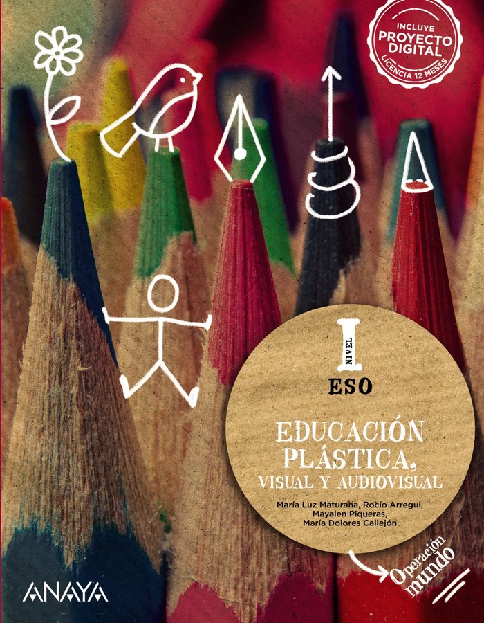 Educación Plástica, Visual y Audiovisual. Nivel I. (Opción no fungible) | Varios autores | 9788414309605 (ANAYA TEXTO) Imagen principal del producto