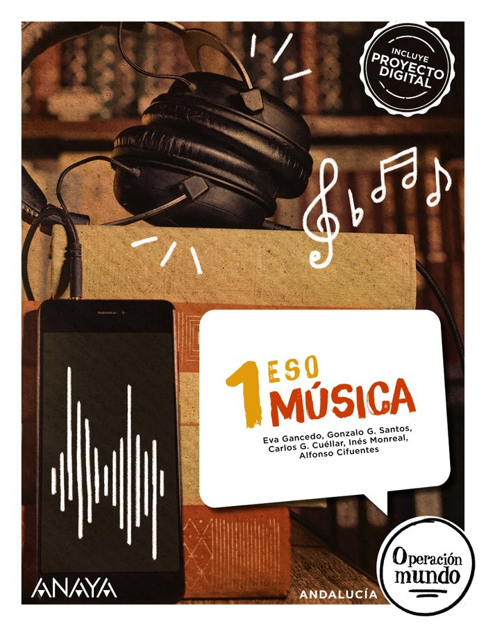 Música 1 | Varios autores | 9788414309896 (ANAYA TEXTO) Imagen principal del producto