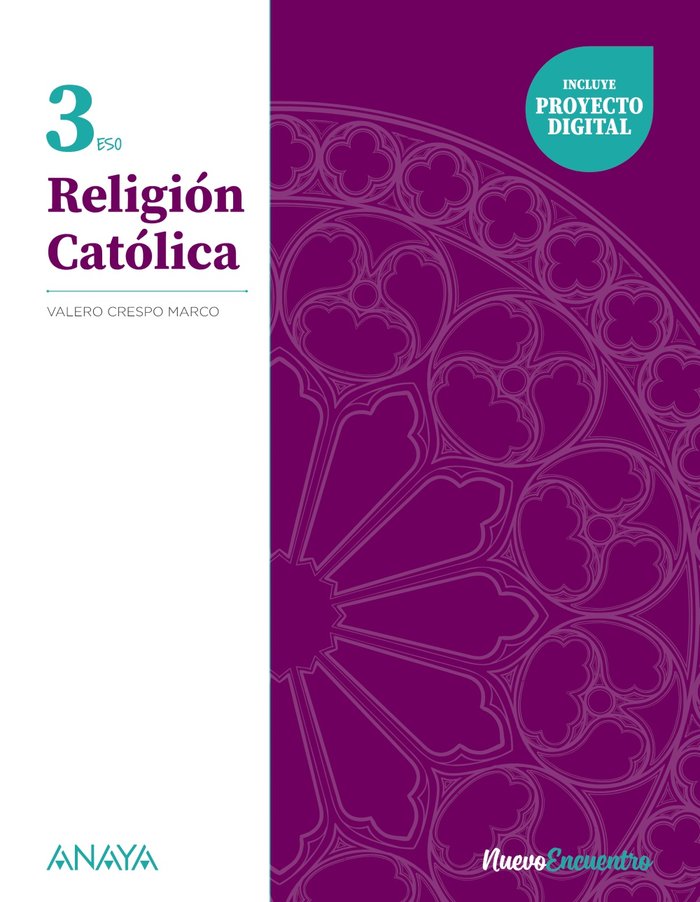 Religión Católica 3 | Varios autores | 9788414310052 (ANAYA TEXTO) Imagen principal del producto