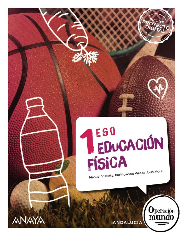 Educación Física 1 | Varios autores | 9788414310960 (ANAYA TEXTO)