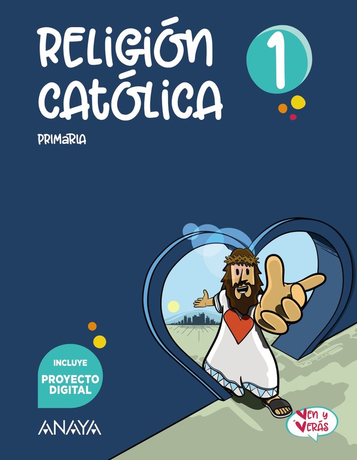 RELIGION 1oEP ANDALUCIA VEN Y VERAS 23 | AA,VV | 9788414311844 (Anaya Texto) Imagen principal del producto