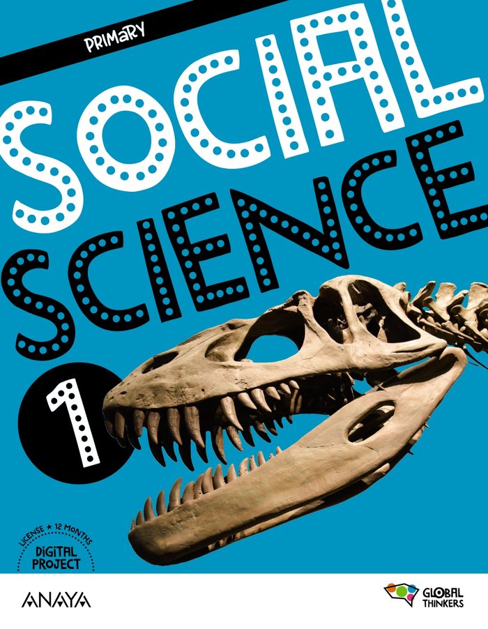 SOCIAL SCIENCE 1oEP ST GLOBAL THINKERS 22 | ANAYA EDUCACION | 9788414312759 (Anaya Texto) Imagen principal del producto