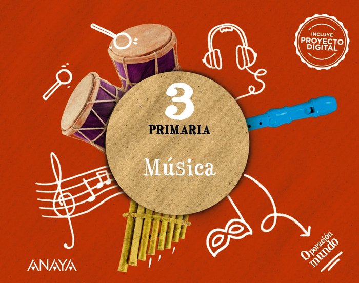 Música 3 | Varios autores | 9788414313015 (Anaya Texto)