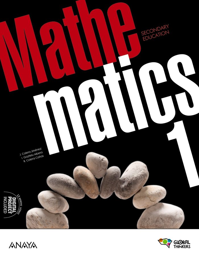 Mathematics 1. Student's Book | Varios autores | 9788414313633 (ANAYA TEXTO) Imagen principal del producto