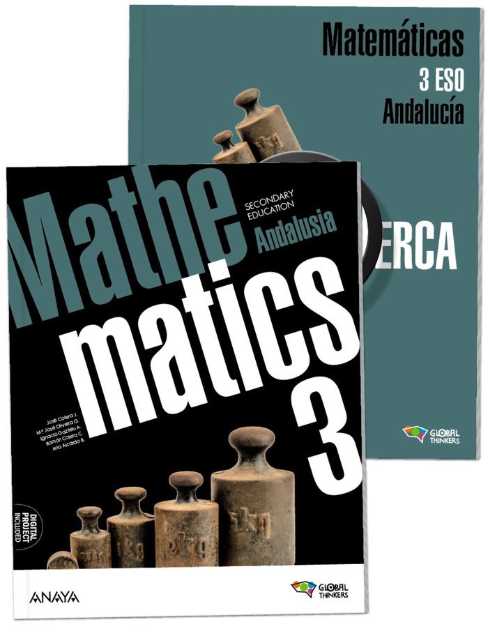 Mathematics 3 + De cerca | Varios autores | 9788414313763 (ANAYA TEXTO) Imagen principal del producto