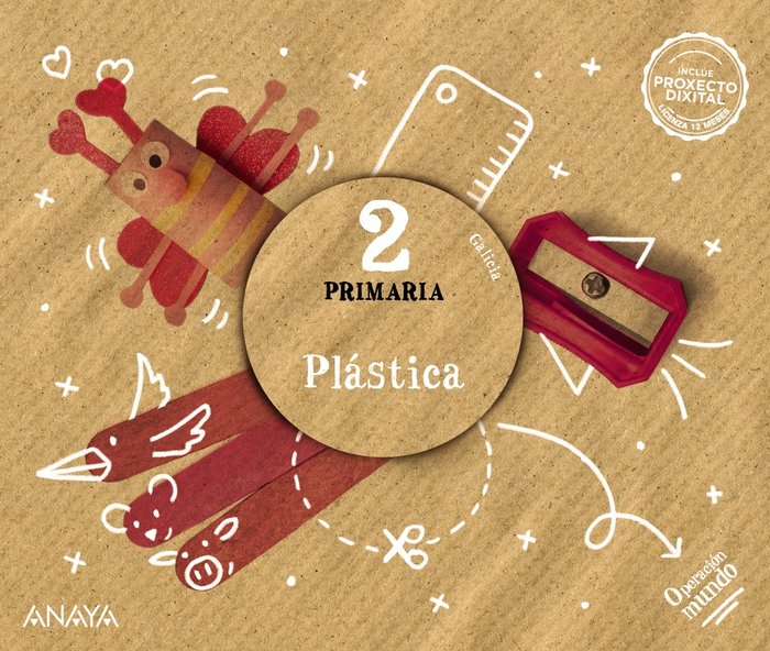 PLASTICA 2º de Primaria GALICIA OPERAC,MUNDO 22 | OVIEDO MELGARES, ANA TERESA | 9788414316153 (Anaya Texto) Imagen principal del producto