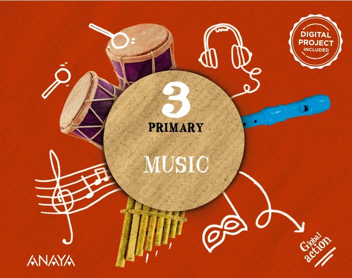 Music 3. Pupil's Book | Varios autores | 9788414316641 (Anaya Texto) Imagen principal del producto