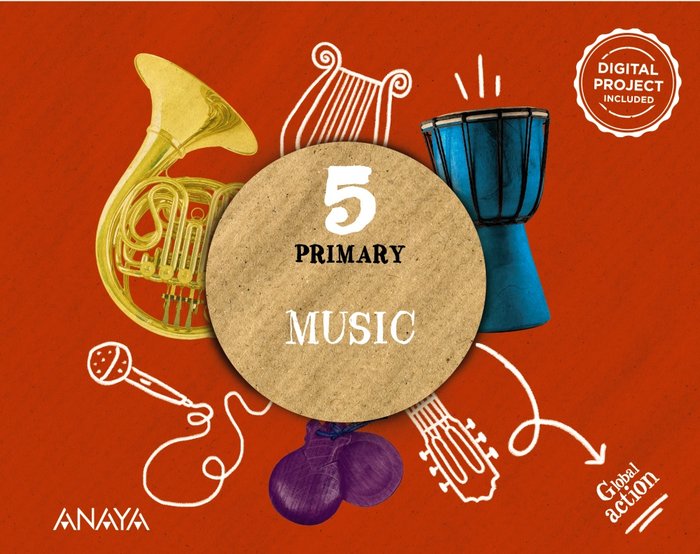 Music 5. Pupil's Book | Varios autores | 9788414316689 (Anaya Texto)