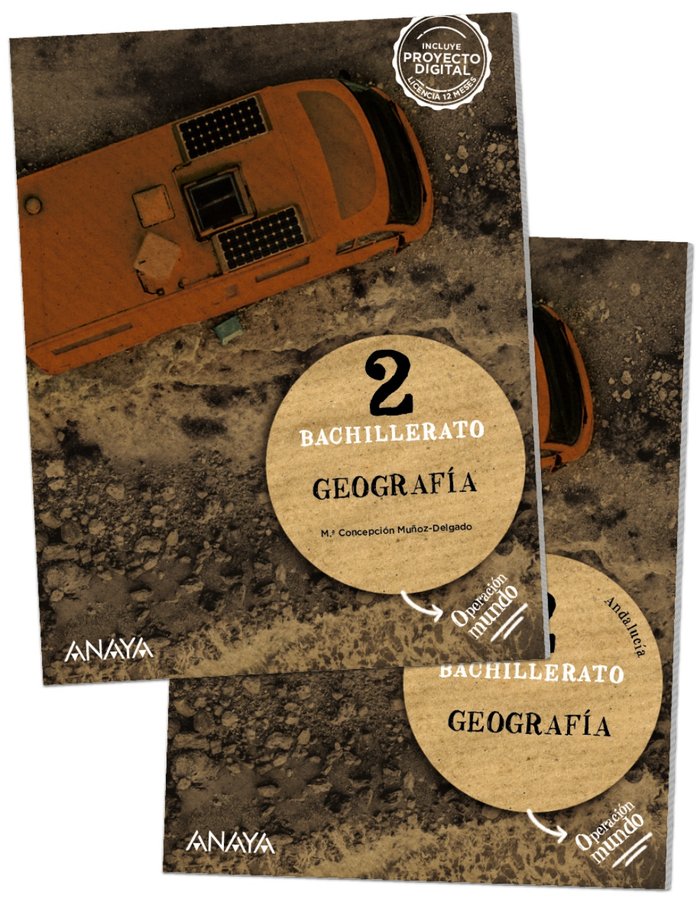 ✅ GEOGRAFIA 2ºBACH ANDALUCIA + ADENDA 23 - 9788414317044