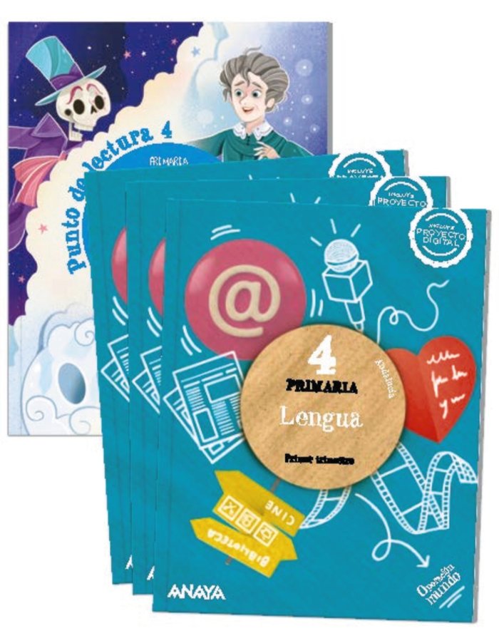 Lengua 4. (Incluye Punto de lectura 4.) | Varios autores | 9788414319413 (Anaya Texto)