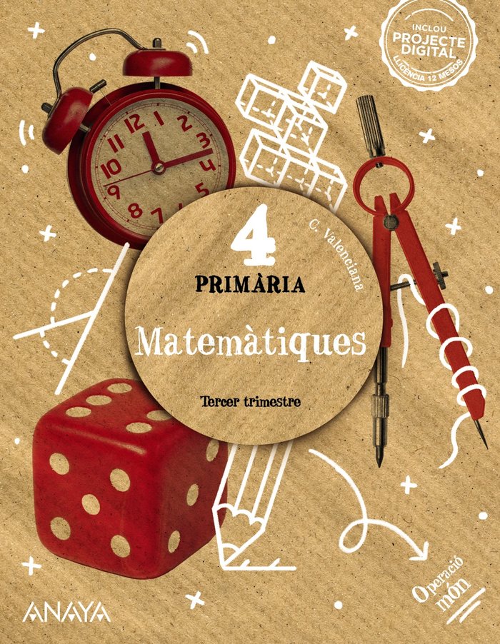 Matemàtiques 4 | Varios autores | 9788414319970 (Anaya Texto) Imagen principal del producto