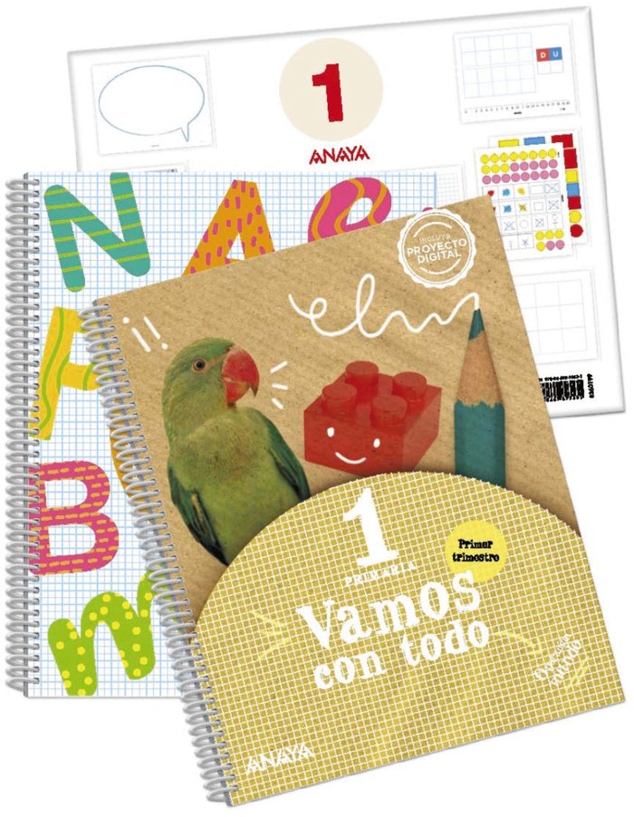 VAMOS CON TODO 1oEP 1oTRIM,ANDALUCIA CUADRICULA,+LECTOES,23 | AA,VV | 9788414320297 (Anaya Texto) Imagen principal del producto