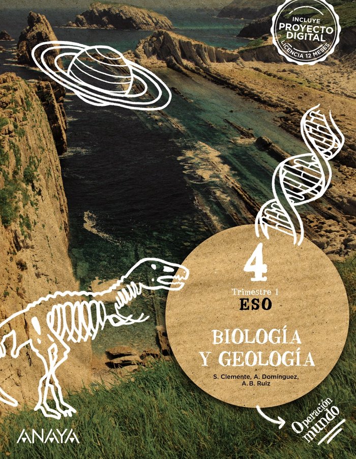 Biología y Geología 4 | Varios autores | 9788414320358 (ANAYA TEXTO) Imagen principal del producto