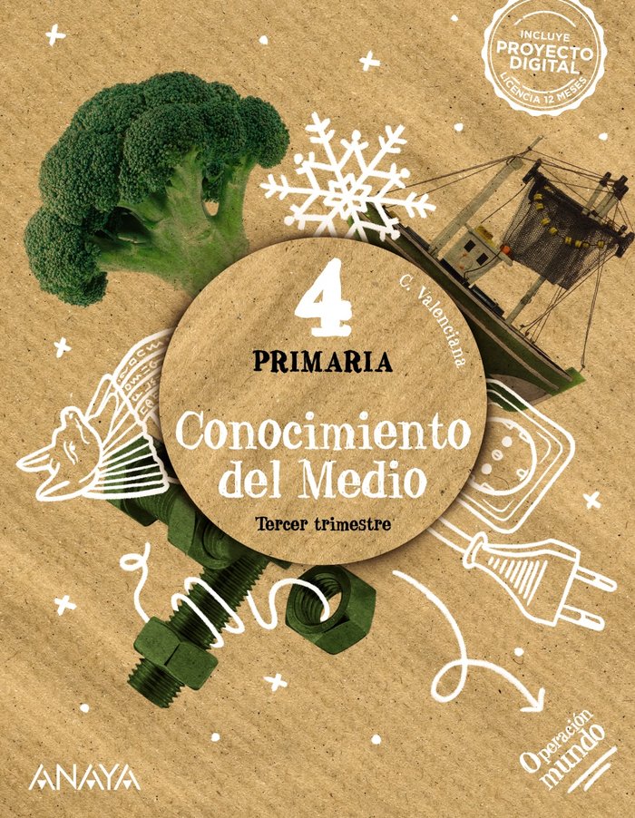 Conocimiento del Medio 4. | Varios autores | 9788414320686 (Anaya Texto) Imagen principal del producto