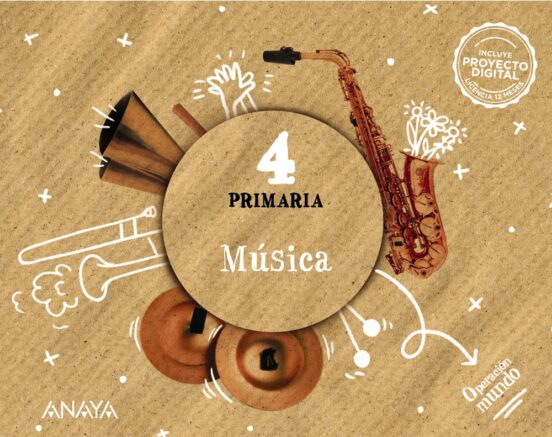 ✅ MÚSICA 4º EDUCACION PRIMARIA VV.AA. ANAYA - 9788414321454 Imagen principal del producto