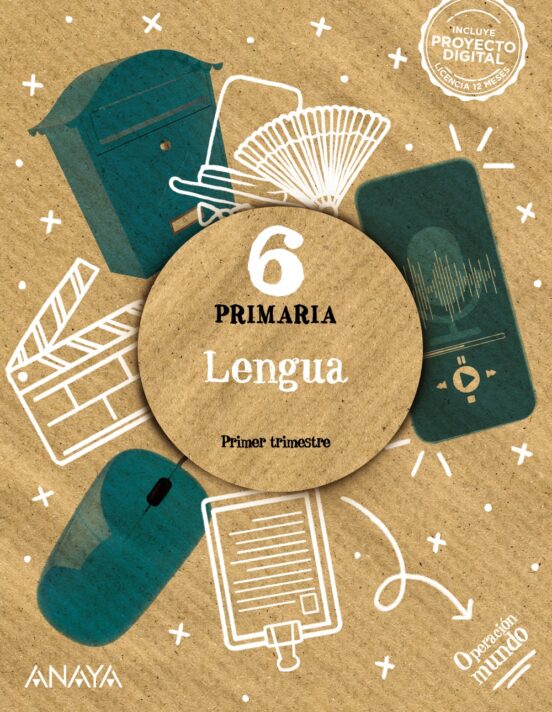 ✅ LENGUA 6º EDUCACION PRIMARIA VV.AA. ANAYA - 9788414321836 Imagen principal del producto