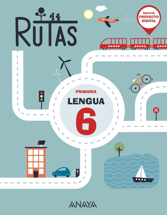 Lengua 6. RUTAS | Varios autores | 9788414321911 (Anaya Texto) Imagen principal del producto