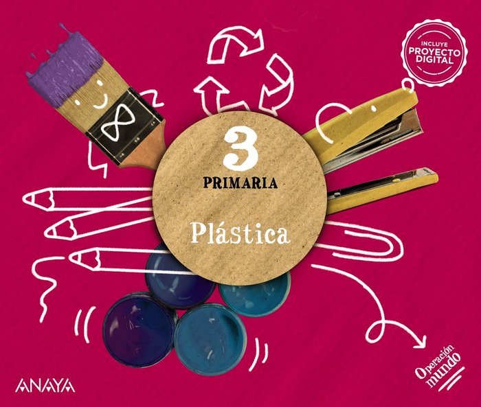 Plástica 3 | Varios autores | 9788414321980 (Anaya Texto) Imagen principal del producto