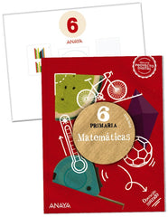 Matemáticas 6. (Incluye material manipulativo) | Varios autores | 9788414322444 (Anaya Texto)