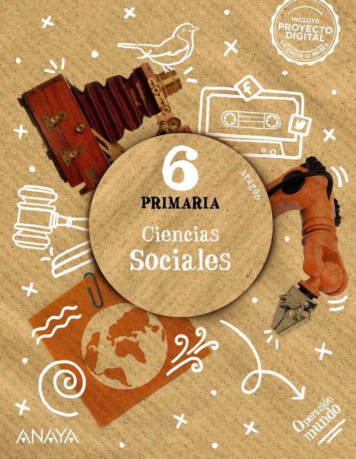 Ciencias Sociales 6. | Varios autores | 9788414322888 (Anaya Texto) Imagen principal del producto