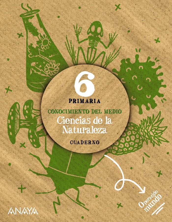 Ciencias de la Naturaleza 6. Cuaderno | Anaya Educación | 9788414323427 (Anaya Texto) Imagen principal del producto